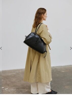 Olend Brooklyn Shoulder Bag Purse in Black- Fits a Laptop